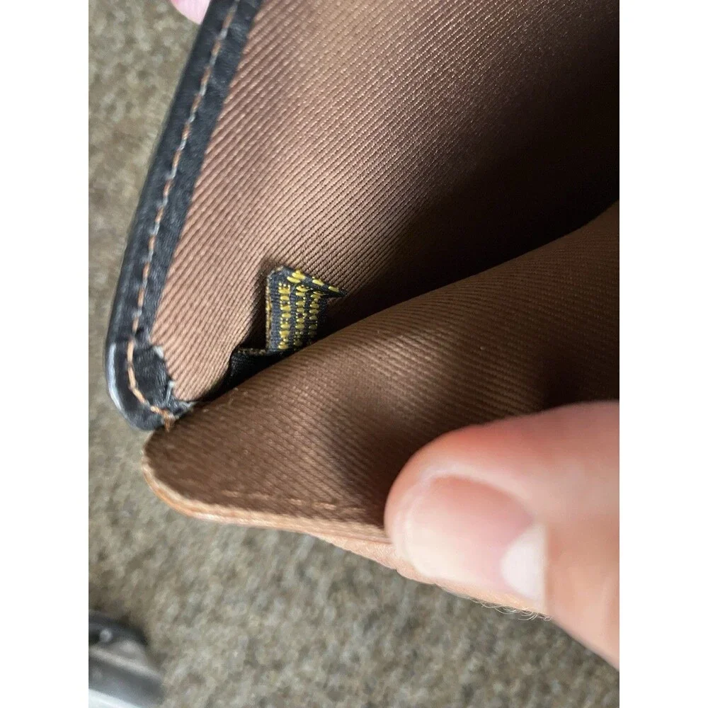Genuine Leather RFID Black/Brown Wallet – Secure & Stylish